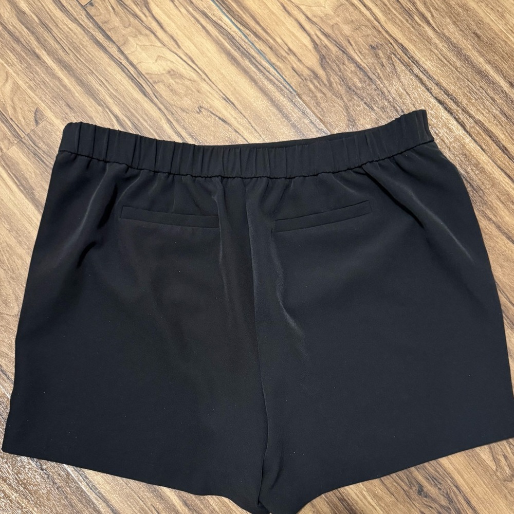 Addition Elle Black Skort with Button Accents - Picture 6 of 8